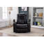 New Design PU Material With Cup Hold Storage USB Recliner