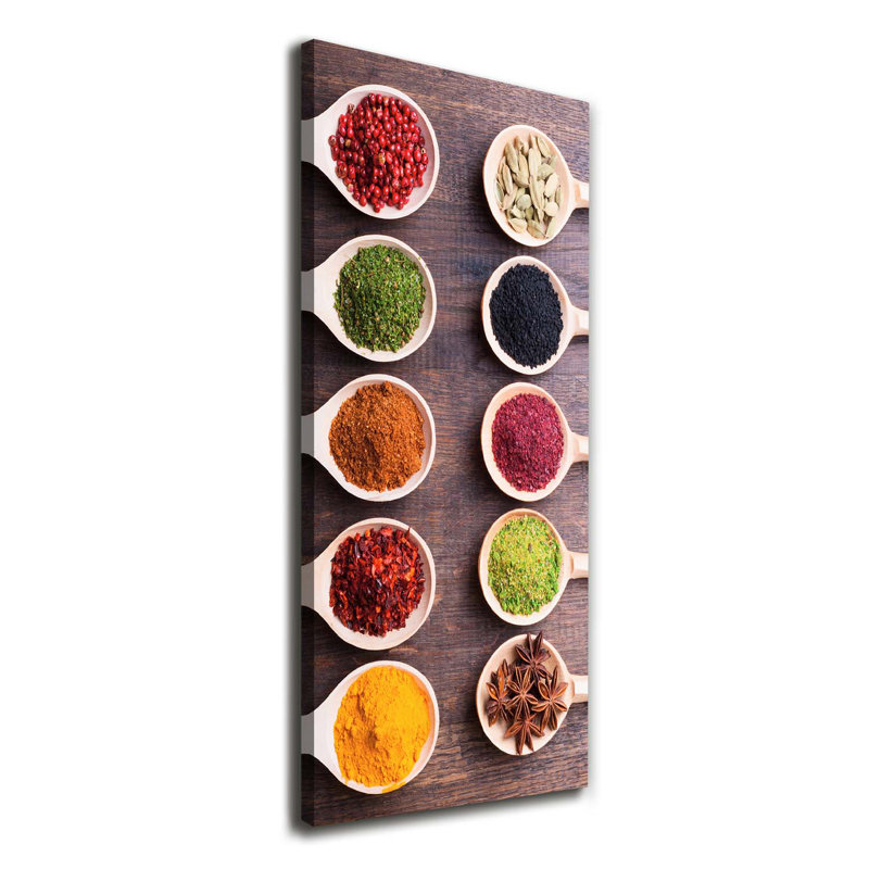Spices - Wrapped Canvas Print