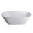 63 Inch Freestanding Solid Surface Soaking Bathtub For Bathroom