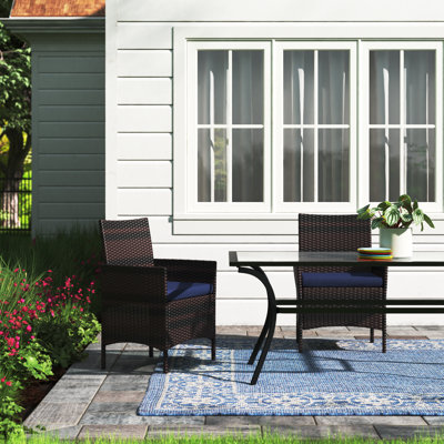 Salem Premium All-Weather Wicker Outdoor Dining Armchair with Cushion