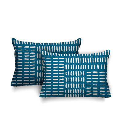 Coussin décoratif réversible intérieur / extérieur sans addition Garto