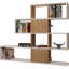 Karlin 109cm H x 120cm W Ladder Bookcase-194010796