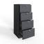 Artus Shaker 4 Drawer Chest Of Drawers Matt Grey