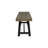 Outdoor Bench, Two - Toned Look, Slat Design, 14.5 Inches Deep, Ideal For Party Wood Rustic Style, 63 Wide, Comfortable Seating
