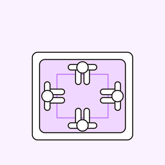 3-4 people