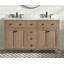 Ensemble de meuble-lavabo double 55 po Berkely