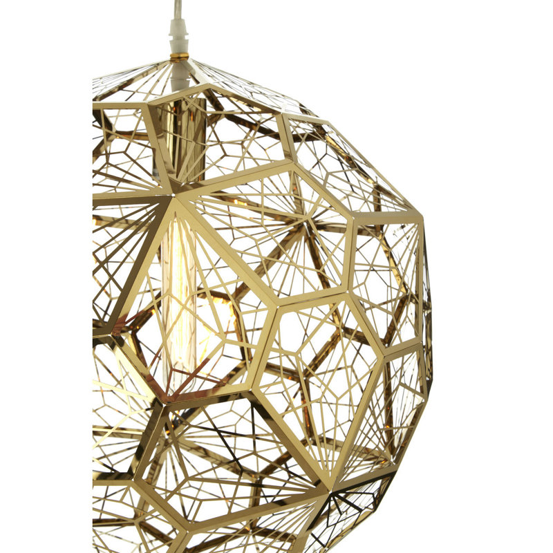 Kakarla 1 - Light Gold Single Pendant
