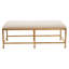 Banc quadruple avec coussin en mousseline-24450988