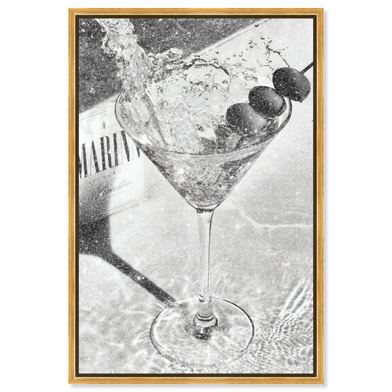 Chill Time II Print by Oliver Gal, 31"H x 21"W, Gold Floater Frame
