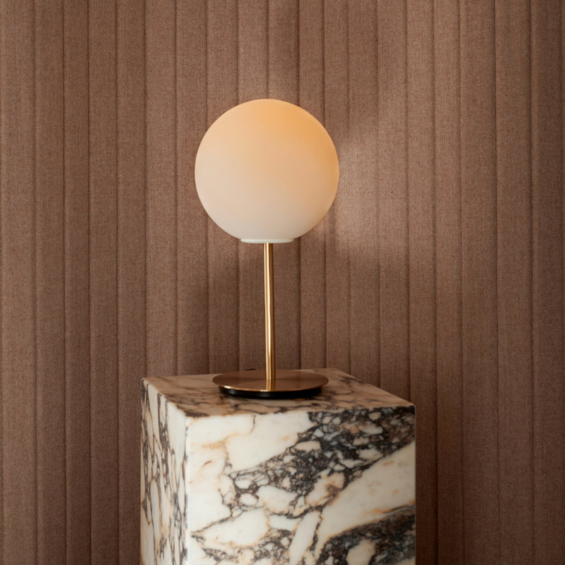 TR Table Lamp, 16.1" H x 7.9" W x 7.9" D, Matte Opal