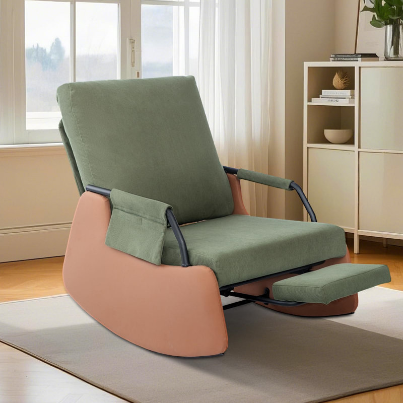 Outdoor Lounge Chair, Green, Green