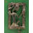 6" Vintage Tribal Lady Mirror – Small Handcrafted Brass Wall Décor – Bohemian Accent Art