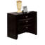 Table de chevet simple en bois massif 1Pc-121067521
