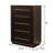37.6 " W 5 - Drawer Dresser