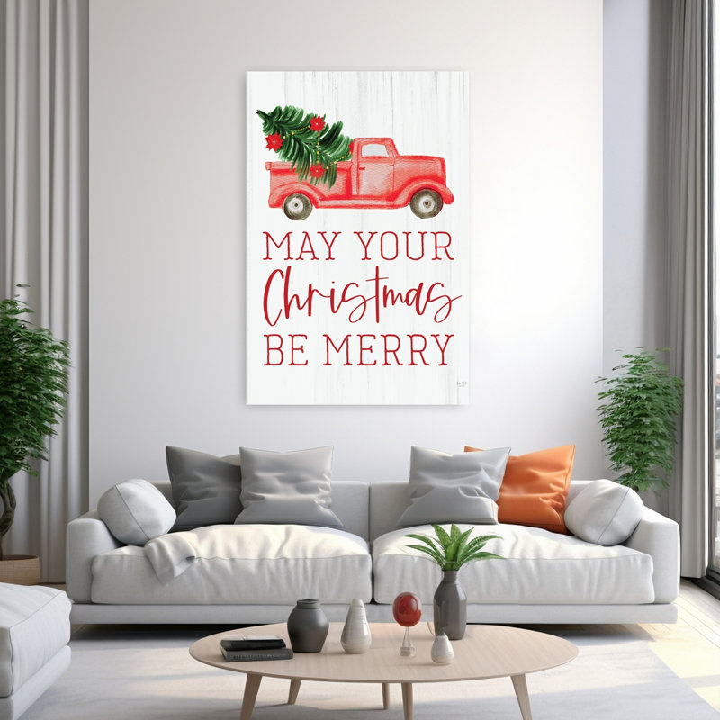 May Your Christmas Be Merry, H 60 po x l 40 po