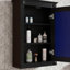 Pharmacie murale 20 po x 7,1 po x 27,8 po avec miroir et 2 tablettes réglables, porte à fermeture en douceur-651421167