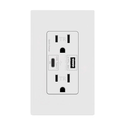 Prise USB 15 A haute vitesse inviolable
