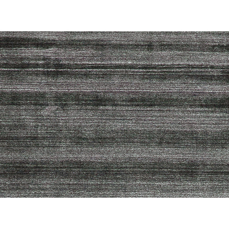 Hand Knotted Area Rug in Gray, Rectangle 9' x 12'