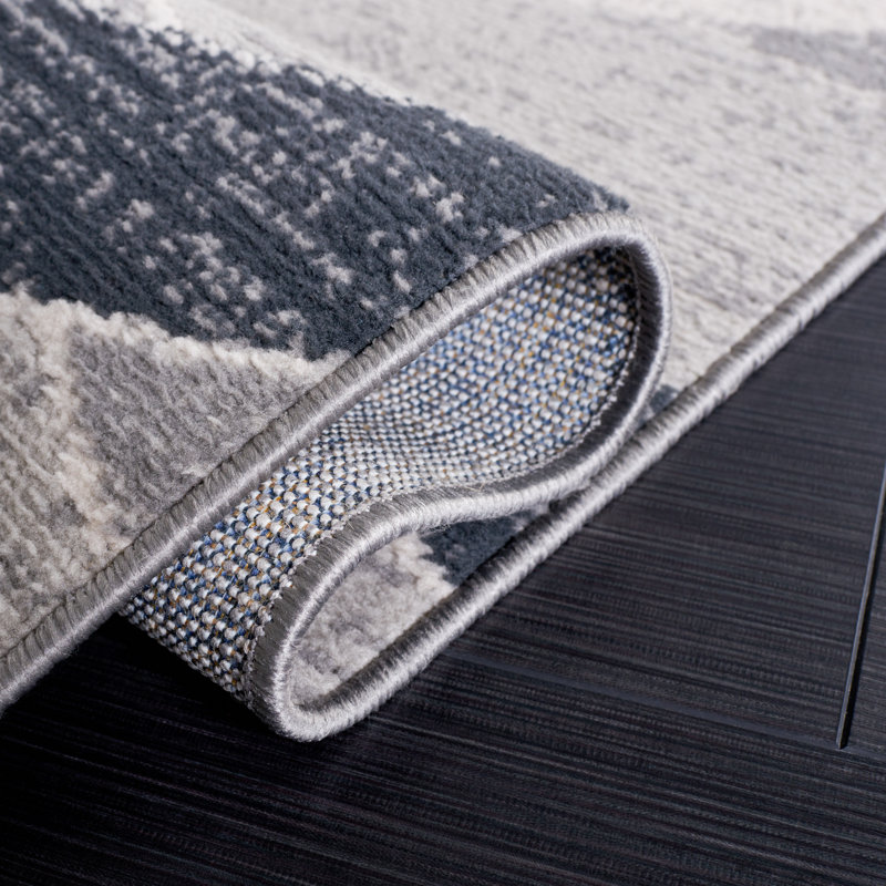 Abstract Area Rug, Rectangle 91 x 152cm