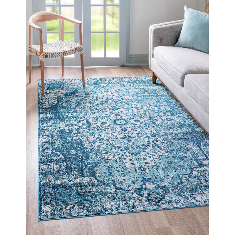 Enderson Ikat Indoor Rug, Rectangle 8' x 10'