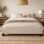 Lit plateforme tapissier Kessel