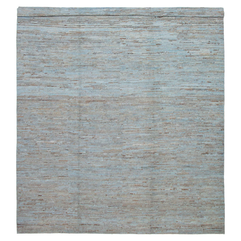 Tapis bleu Finest Peshawar Ziegler 10 pi 7 po x 12 pi 4 po