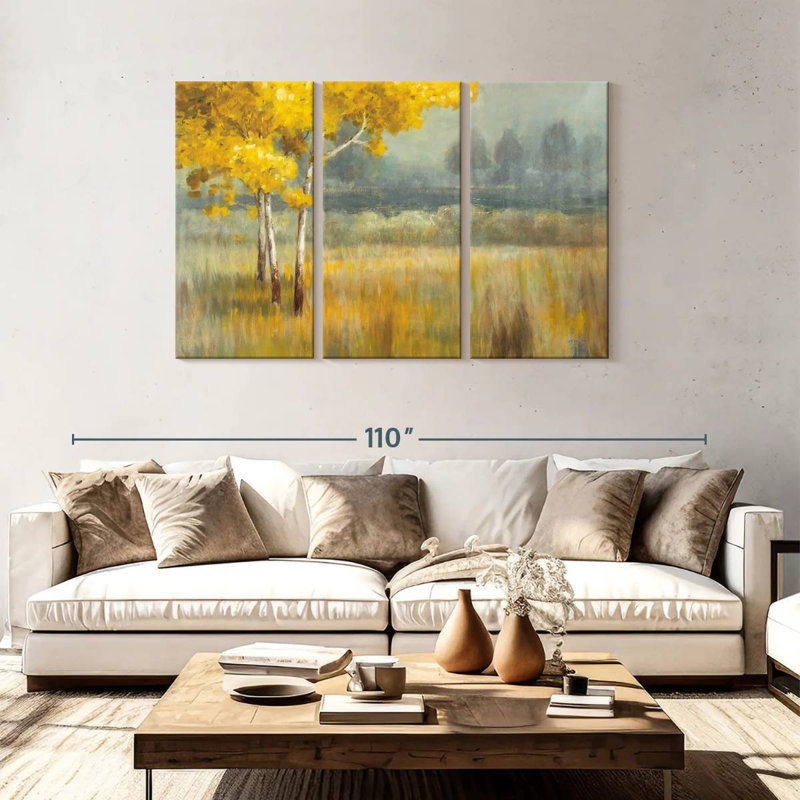 Alvord Yellow Landscape II, 48" H x 74" W