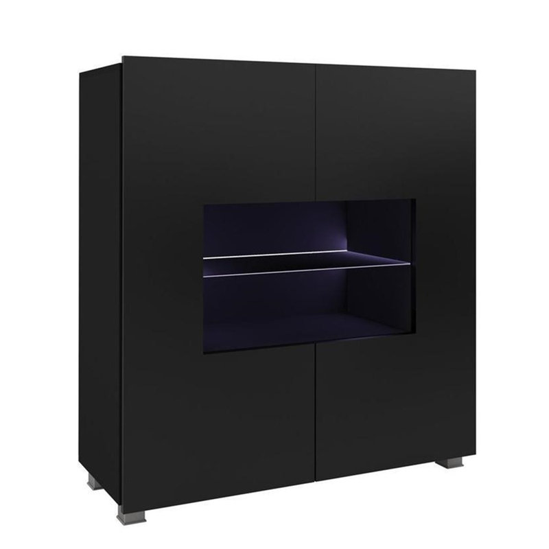 Gomer 100cm Sideboard, Black