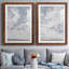 Bleu ciel III - reproduction encadrée de qualité supérieure - prête à être accrochée-488643281-488643282