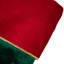 Chaussette de Noël 20 po vert foncé et rouge avec baies de houx