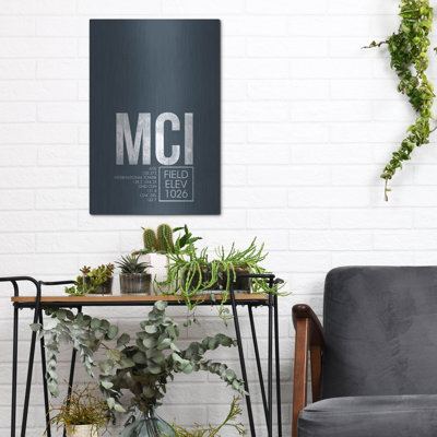 MCI ATC' by O8 Left, Metal Wall Art