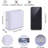 Lightess Modern Wall Sconce Dimmable 10W Hardwired, Up Down Wall Mount Lights Indoor Mini Metal LED Wall Lamp For Living Room Bedroom Hallway Decor, Warm-1672933068