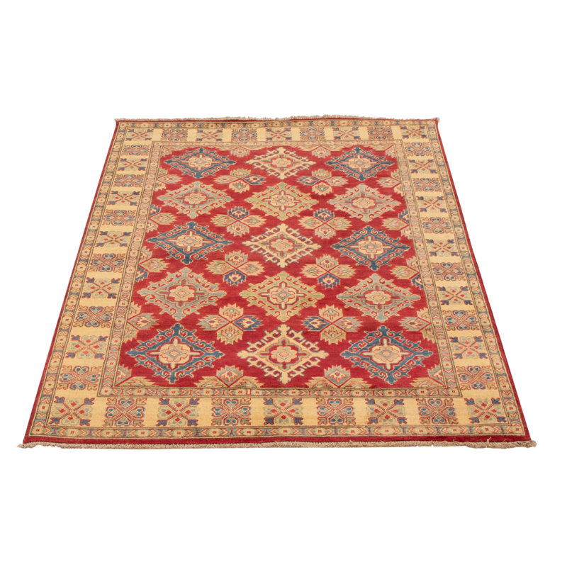 Tapis rouge foncé Finest Ghazni 5 pi 2 po x 6 pi 8 po