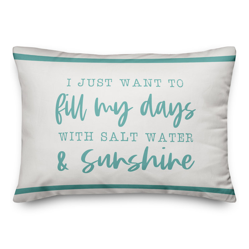 Throw Pillow, Teal