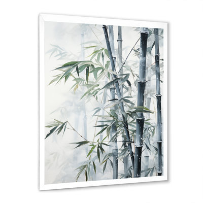 Bambou sauvage noir et blanc II