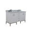 Ensemble de meuble-lavabo double 61 po Aashir