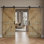 Porte de grange coulissante double K Series