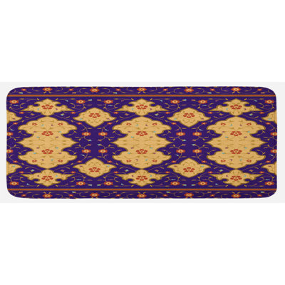 Eclectic Polyester Kitchen Mat