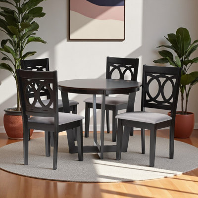 Corbett 5-Piece Dining Set Finished Wood