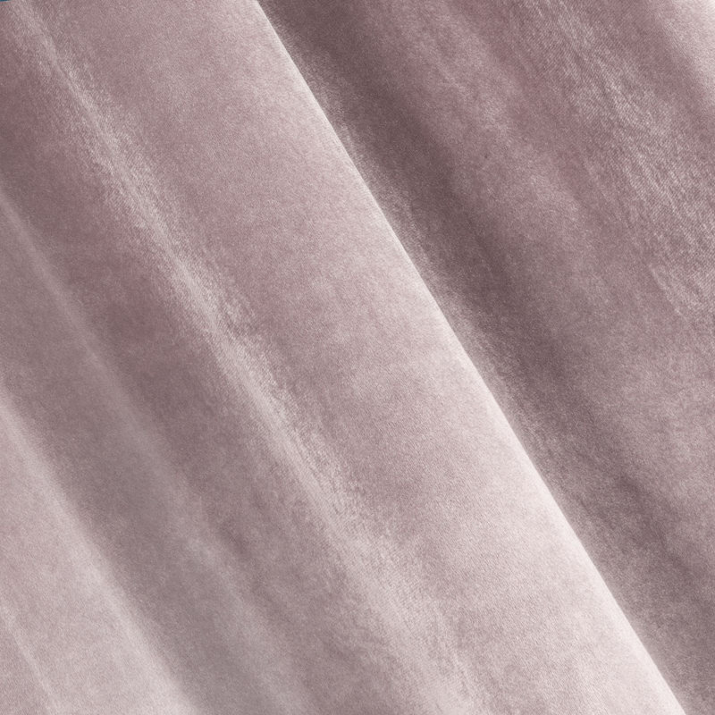 Sighild Blackout Curtains Single Panel, 140 W x 300 D cm, Light Pink