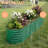 8x2x1.5 ft Galvanized Raised Garden Bed Outdoor, 18 in Tall Metal Planter Box for Flowers Herbs Vegetables, Rust-Resistant Raised Garden Beds for Gardening, Easy Assembly Outdoor Garden Box & Planters-1204036163