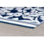 Tapis intérieur / extérieur bleu marine / blanc Bozart-1036231572