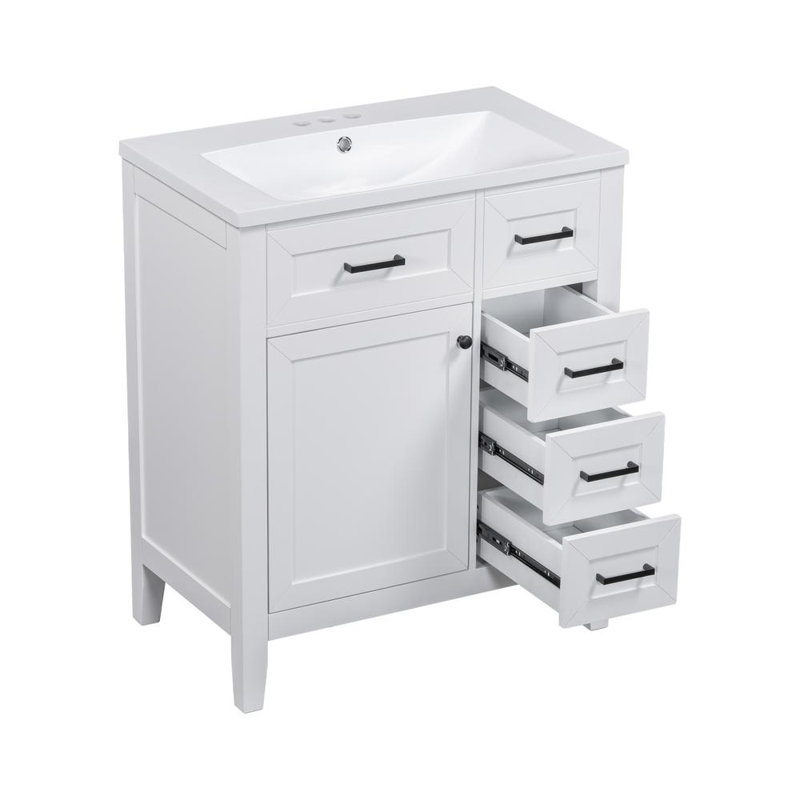 30" Bathroom Vanity with Sink Combo