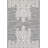 Baconton Power Loom Gray/White Rug-2074212023