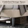 Hegg Linen Tufted Upholstered Platform Bed with Wood Slats Headboard Included