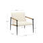 Fauteuil Rhian Boucle