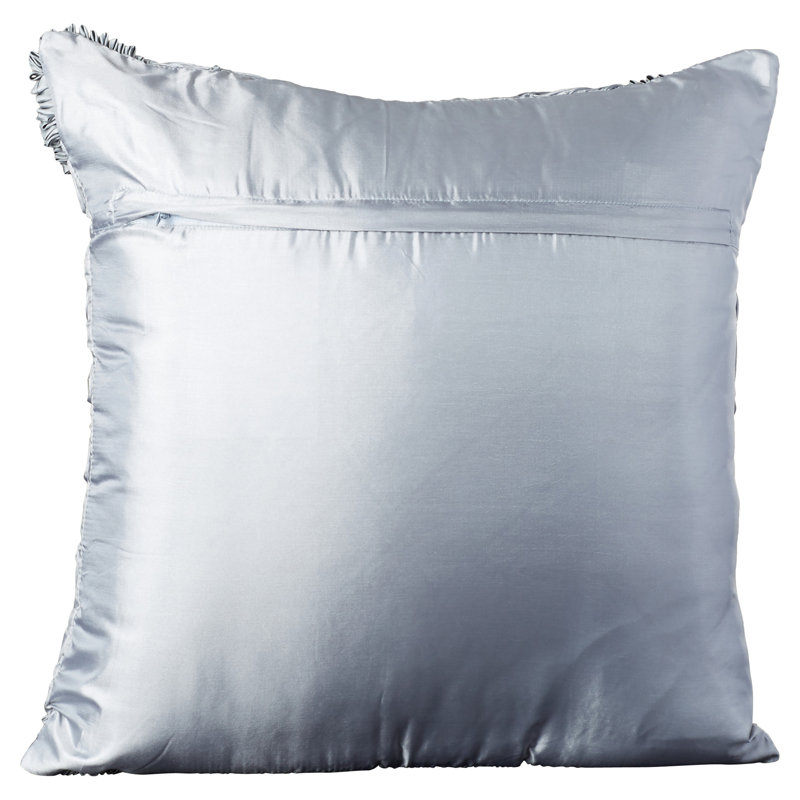 Adah Silk Pillow, Blue