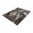 Handmade Modern Rug Gray Black Geometric Paint Strokes Pattern By Rug & Kilim-123105366