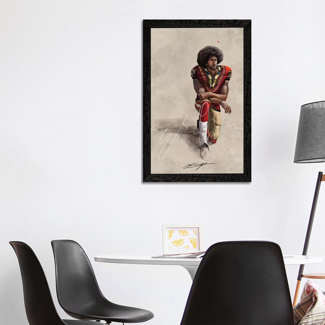 BHM Kaepernick von Chuck Styles - Gemälde auf Leinwand drucken