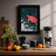 Drifting Turtle Coastal 1 Piece Single Picture Frame Wall Art-136647071-136647073